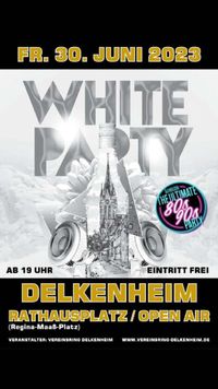 Plakat White Party